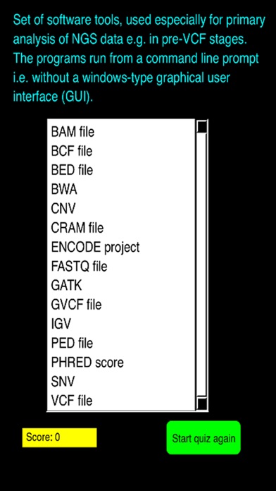 How to cancel & delete Clinical Genomics Quiz from iphone & ipad 2