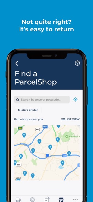 hermes in store printer