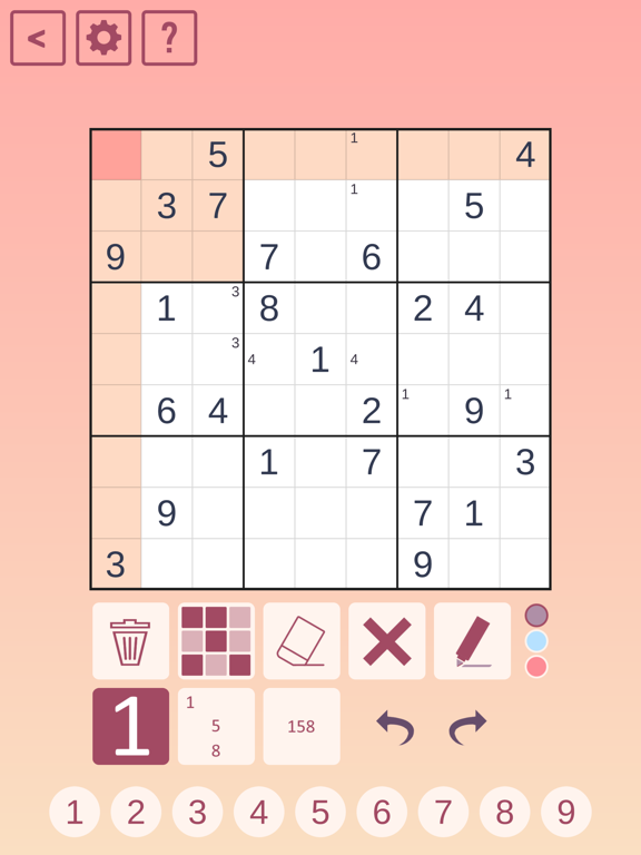 Classic Sudoku! screenshot 3