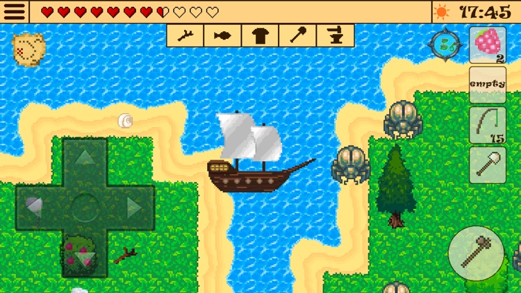 Survival RPG: Lost Treasure 2d screenshot-3