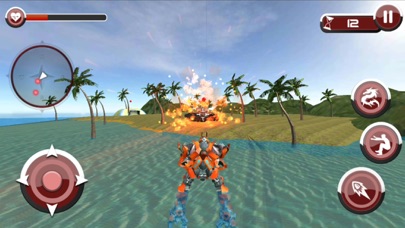 Underwater Dragon Robot Sim screenshot 2