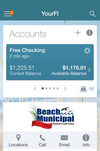 Beach Municipal FCU Mobile screenshot 2