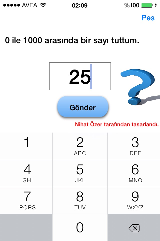 Sayı Tahmini screenshot 2