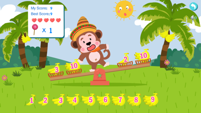 Monkey Math Balance for Kids screenshot 3