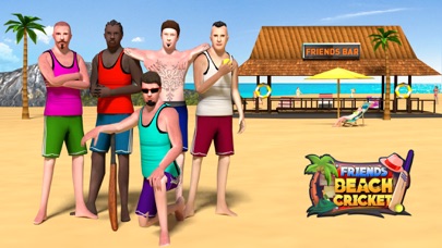 Friends Beach Cricket screenshot 2