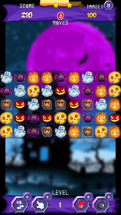 Witchy Match 3 Game screenshot 2