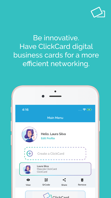 ClickCard, your Business Card screenshot 4