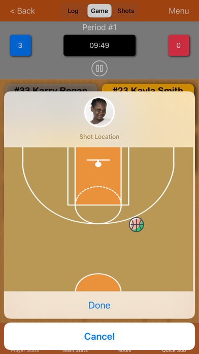 Basketball Stat Recorder 3000 screenshot 3
