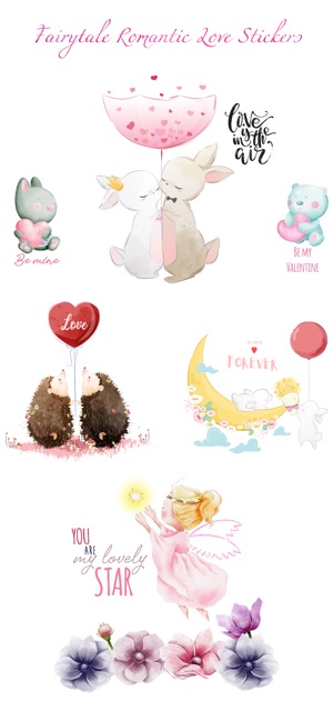 Fairytale Love Stickers