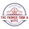 The Farmer Took a Wife is a rural Nebraska Faith-Filled Farmland Tee Graphic Tee and Sticker store