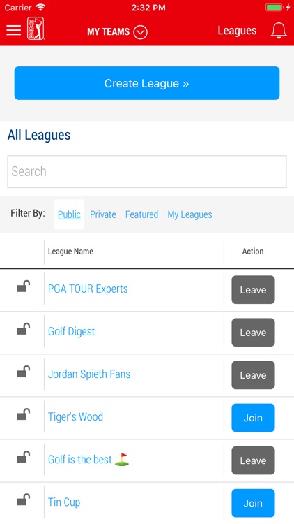 PGA TOUR Fantasy Golf
