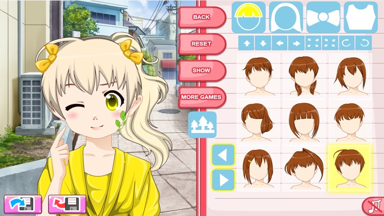 Girls Anime Avatar Creator screenshot-4