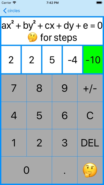 Circles and Equations screenshot-6