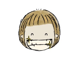 It is a chestnut anime sticker