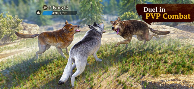 The Wolf Online Rpg Simulator On The App Store - realistic wolf game on roblox