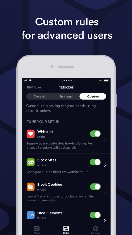 1Blocker X: Faster & Safer Web screenshot-5