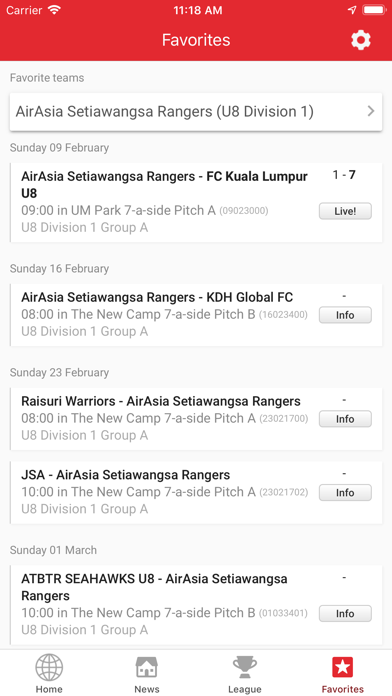 AirAsia KL Junior League screenshot 4