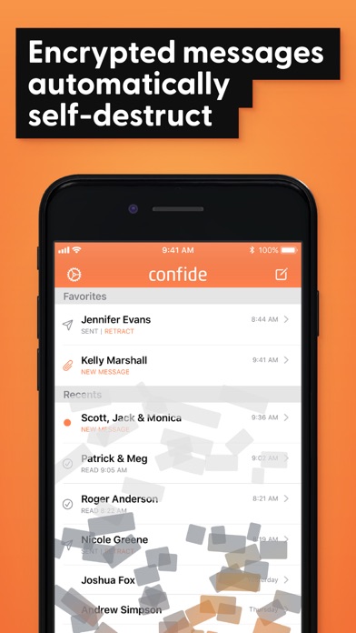 How to cancel & delete Confide from iphone & ipad 2