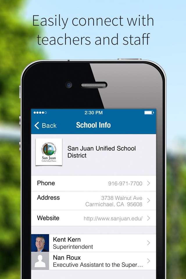 San Juan Unified School Dist. screenshot 2