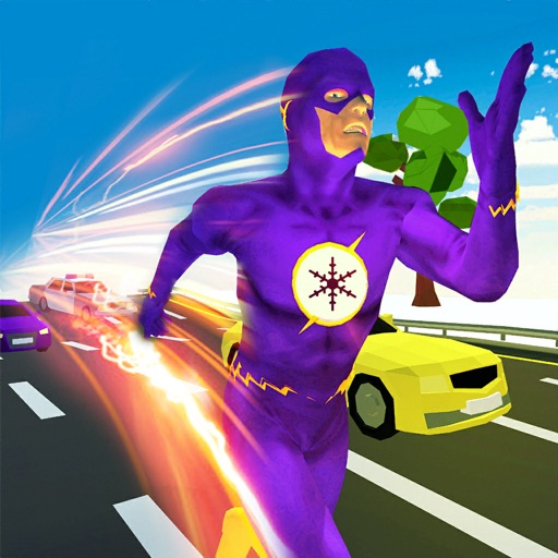 SuperHero VS Criminal Gangster Icon