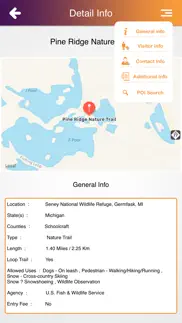 michigan campgrounds & trails iphone screenshot 4