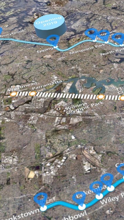 Sydney Metro augmented reality