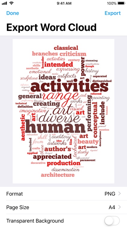 Wordsalad - Smart Word Clouds screenshot-5