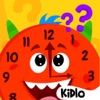 Icon Telling Time For Kids + Clock