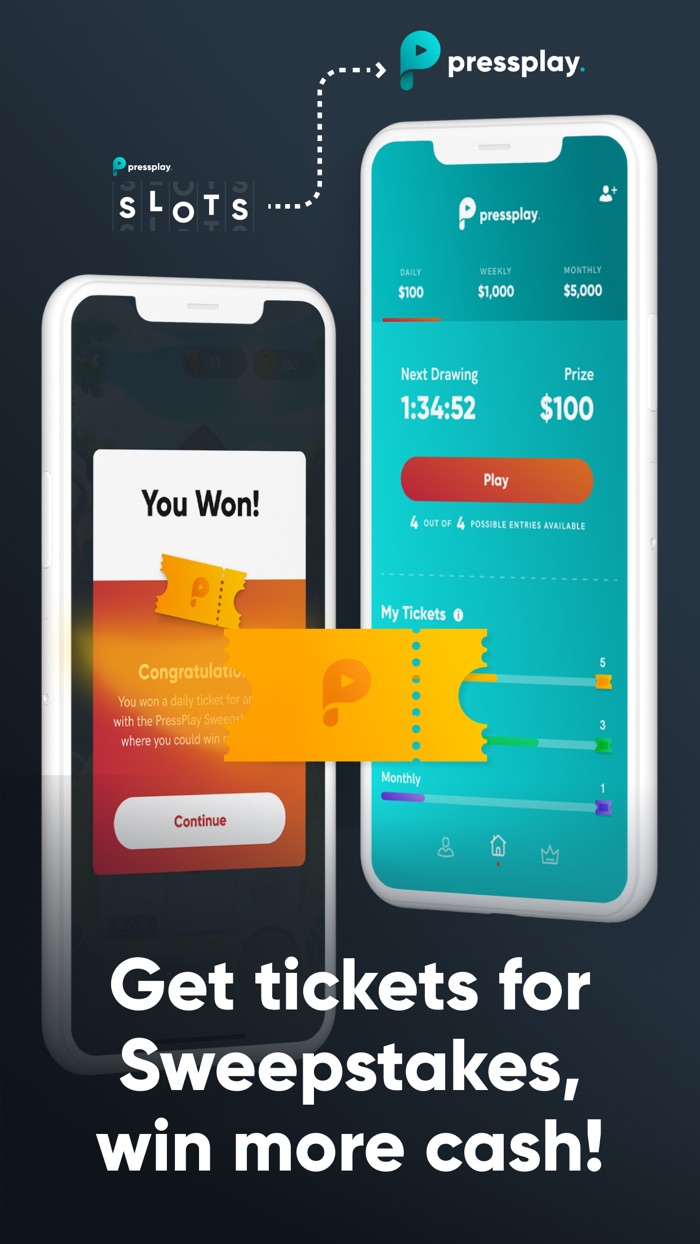 Press Play Slots - Win Money