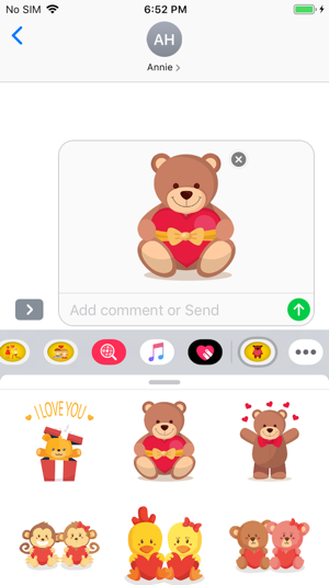 Teddy Day Stickers(圖1)-速報App