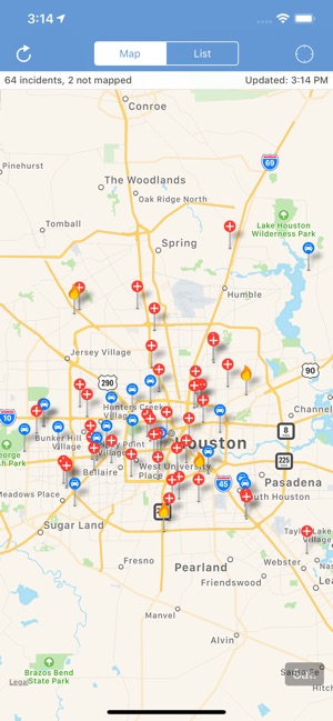 Houston Incidents(圖1)-速報App