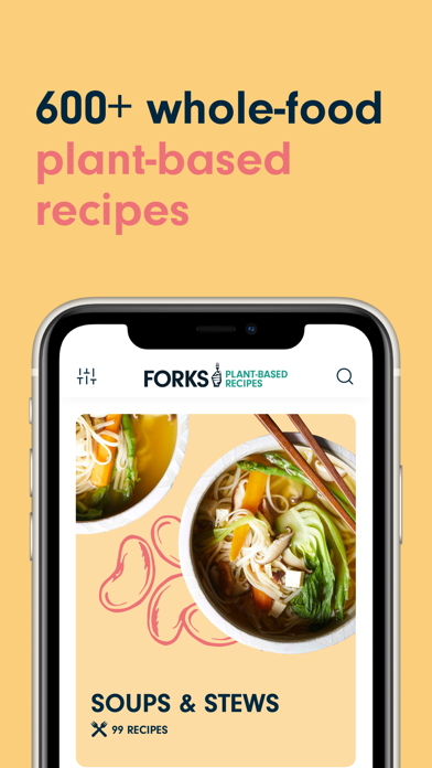 Forks Plant-Based Recipes iphone captures décran