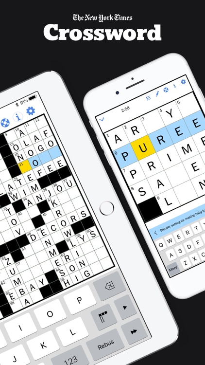 New York Times Crossword screenshot-0
