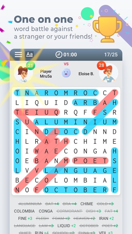 Word Search Colorful screenshot-7