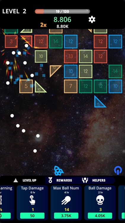 Cosmic Bricks - Idle Balls screenshot-4