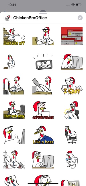 Chicken Bro Office(圖2)-速報App