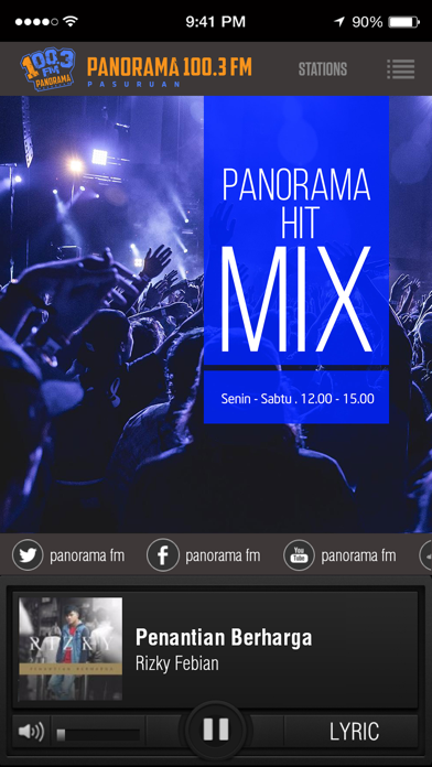 Panorama 100.3 FM screenshot 2