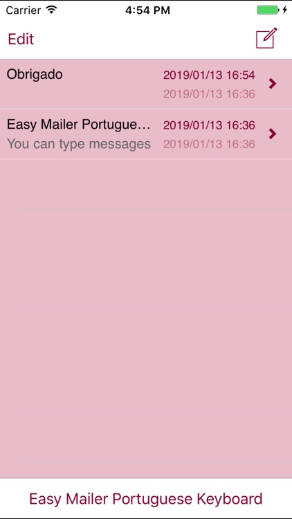 Easy Mailer Portuguese screenshot-1
