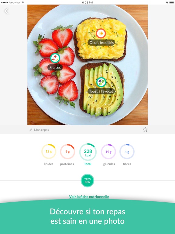 Foodvisor - Calorie et régime Foodvisor - Calorie et régime