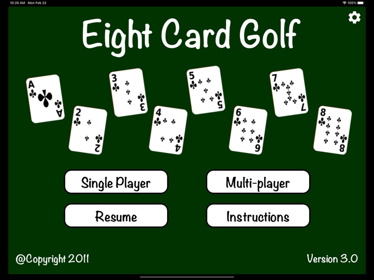 Eight Card Golf