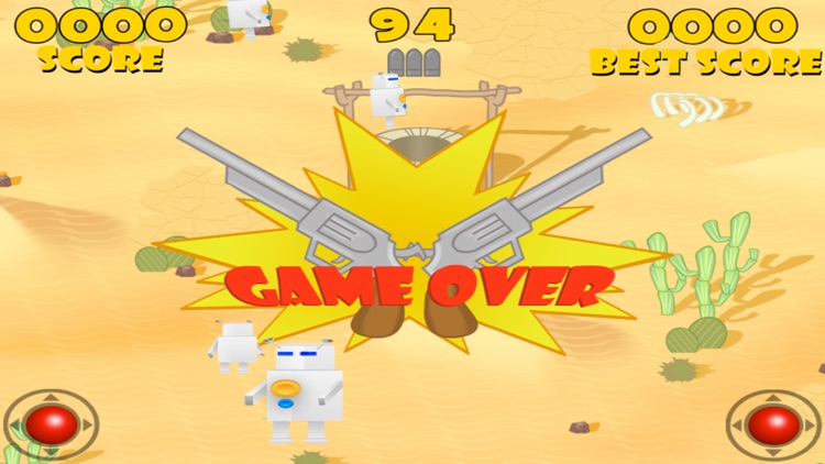 Alien vs Cowboy Land Warfare screenshot-3