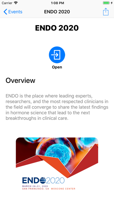 How to cancel & delete Endocrine Society Events from iphone & ipad 2