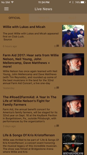 Willie Nelson & Family(圖2)-速報App