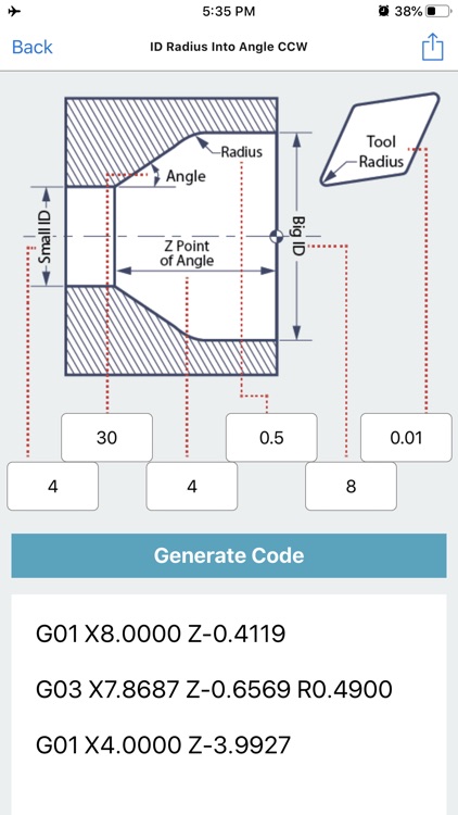G Code Generator CNC OD ID screenshot-7