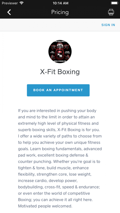 X-Fit Boxing screenshot 4