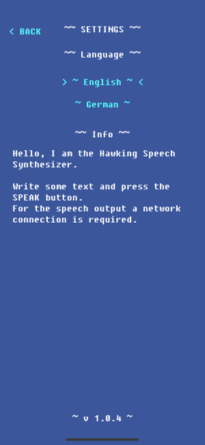 Speech Synthesizer (Hawking)(圖2)-速報App