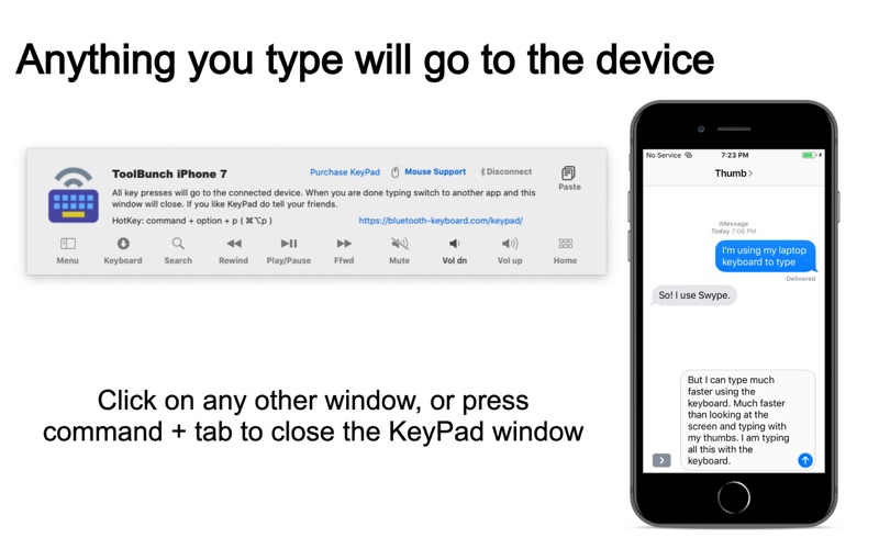 KeyPad - Keyboard and Mouse скриншот программы 8