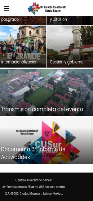 CUSur Informe Actividades 2018(圖2)-速報App