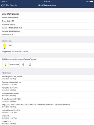Captura 2 FHEM-Remote iphone