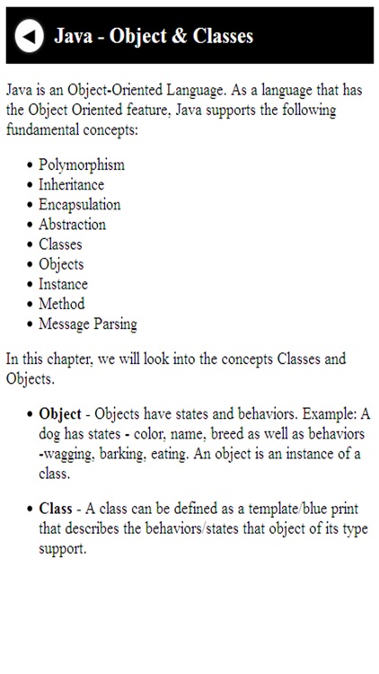 Tutorial for JAVA Programming screenshot-3